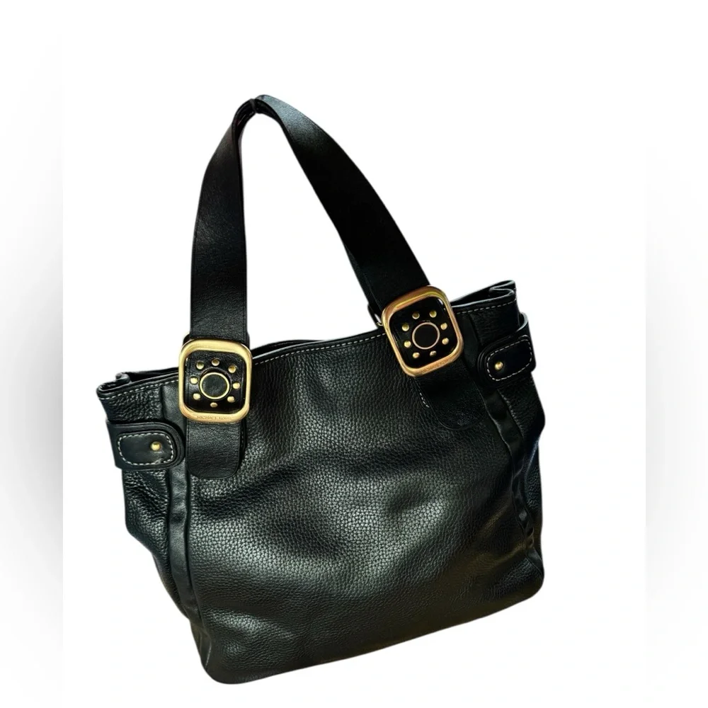 Michael Kors Black Vintage with Gold Accents